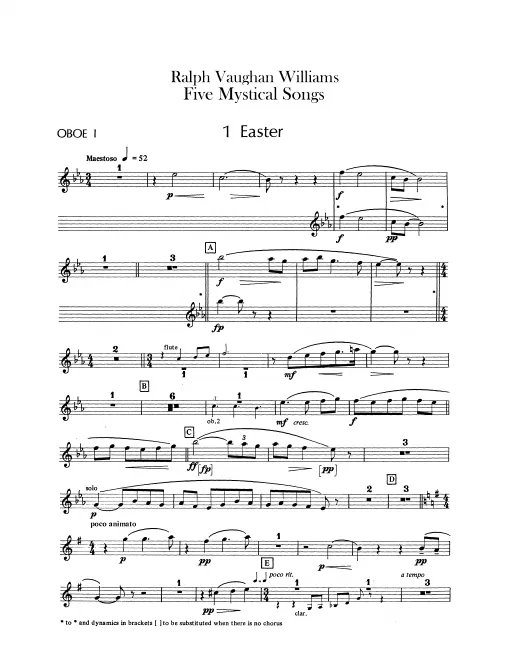 Oboe 1, 2