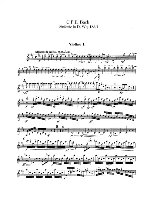 Violins I