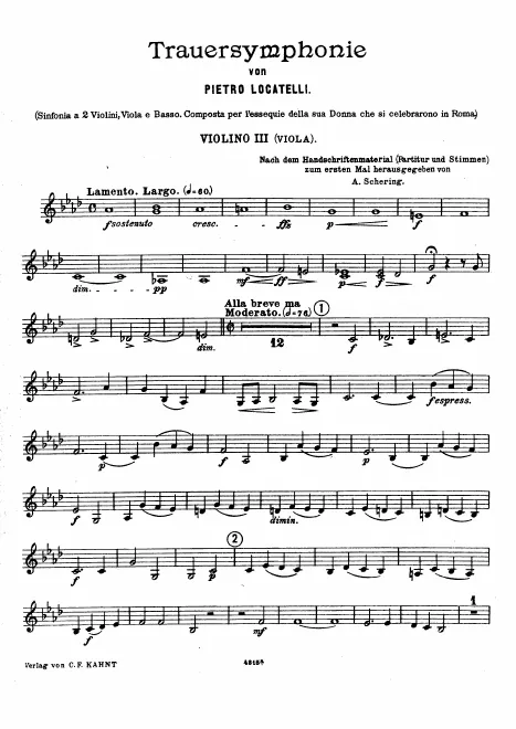 Violins III (Violas)