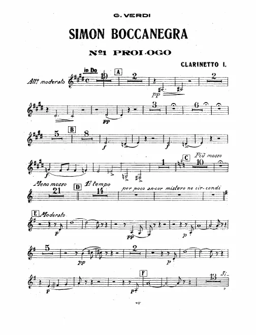 Clarinet 1 (C/B)