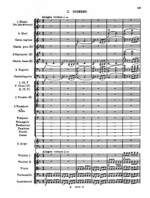 II. Scherzo. Allegro vivace