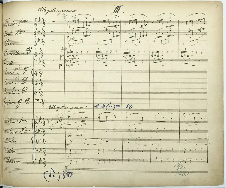 3. Allegretto grazioso - Molto Vivace