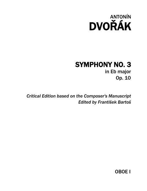 Oboe 1, 2, English Horn