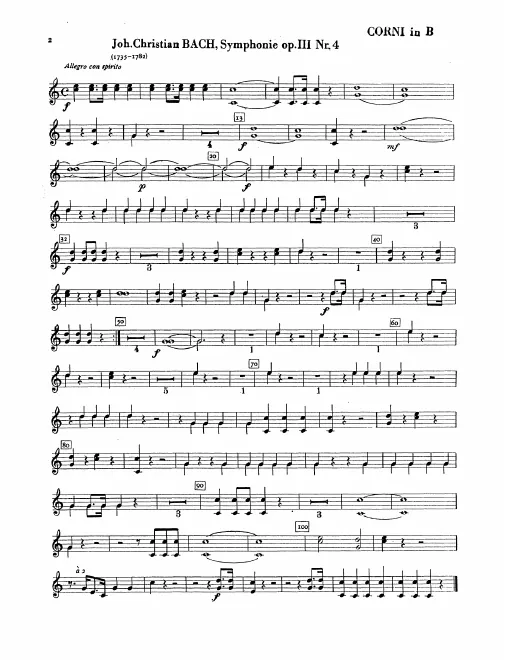 Horn 1/2 (B)