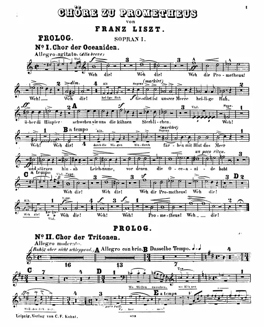 Complete Vocal Parts (S.69/2)