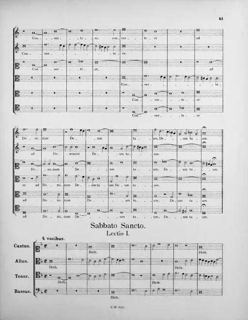 Complete Score (extended version in Capella Sistina, MS 186)