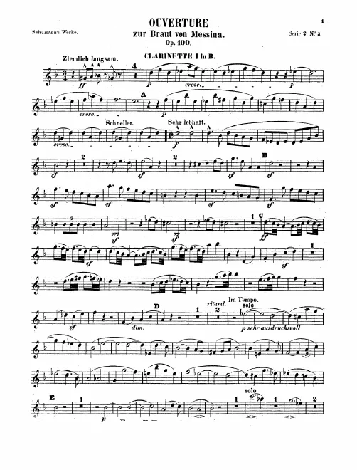 Clarinet 1, 2 (B)