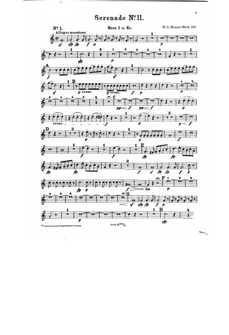 Horn 1 (E)