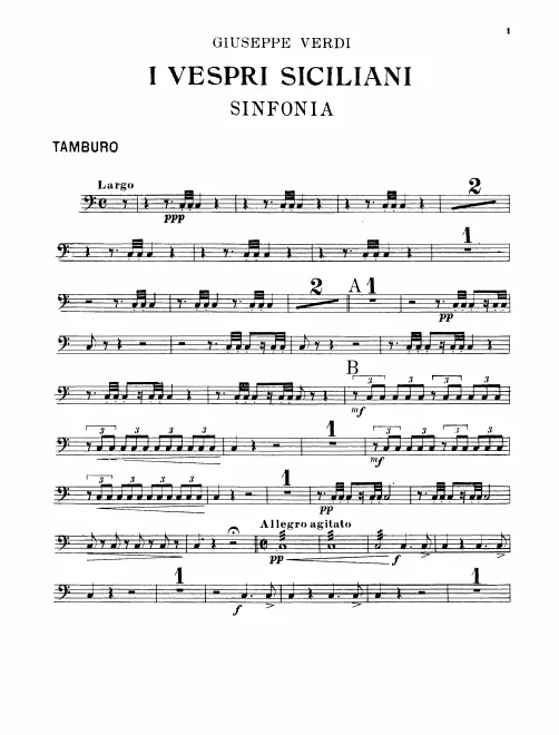 Snare Drum, Triangle