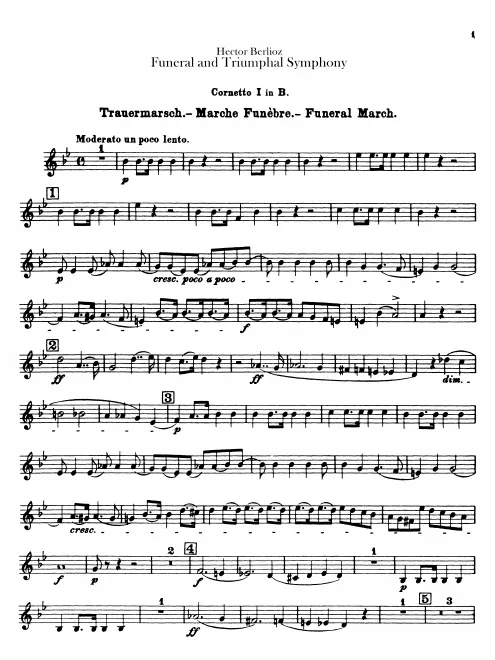 Cornet 1 (B)