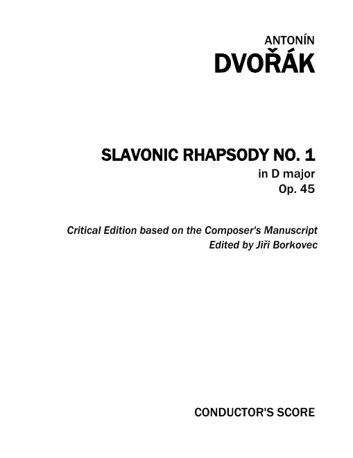 1. Rhapsody in
