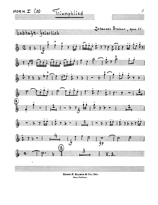 Horn 1 (D)
