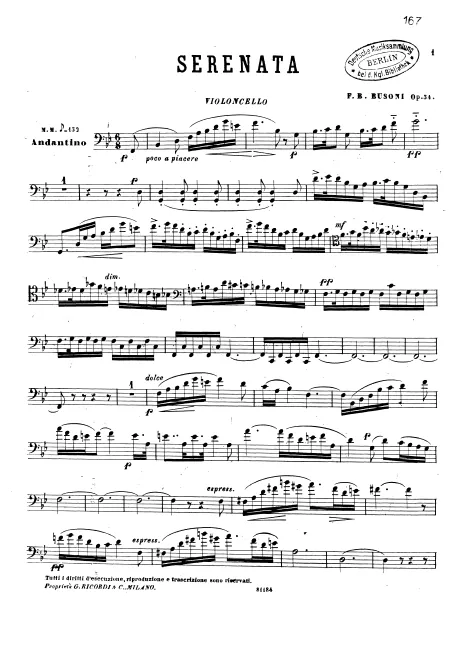 Cello Part