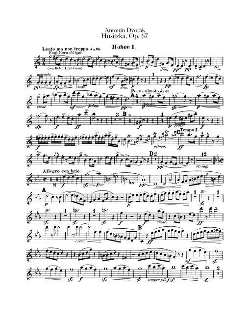 Oboe 1, 2