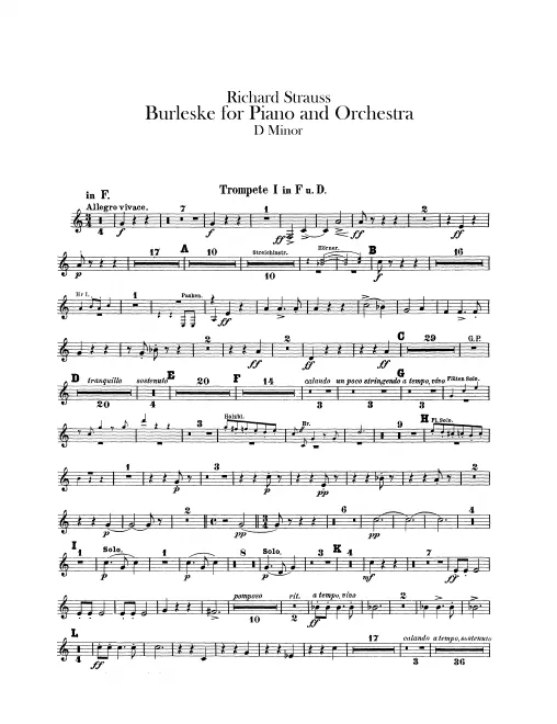 Trumpet 1 (F, D)