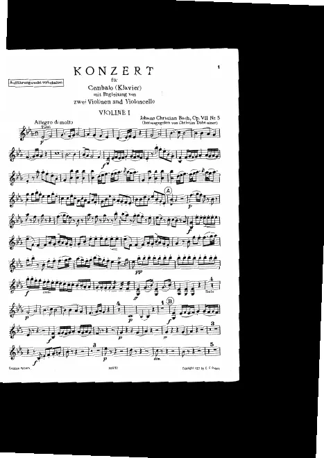 Violins I