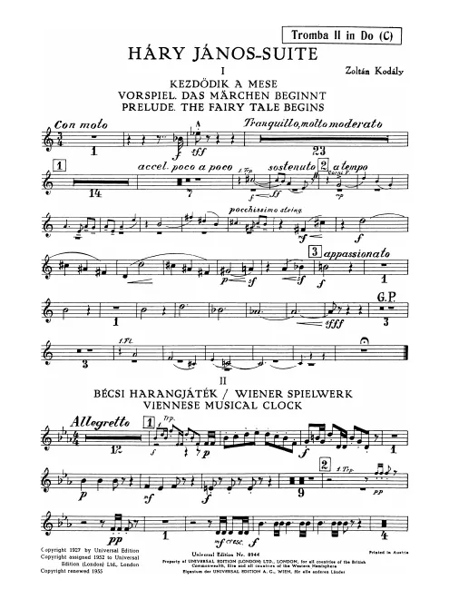 Trumpet 2 (C)/Cornet 2 (B)