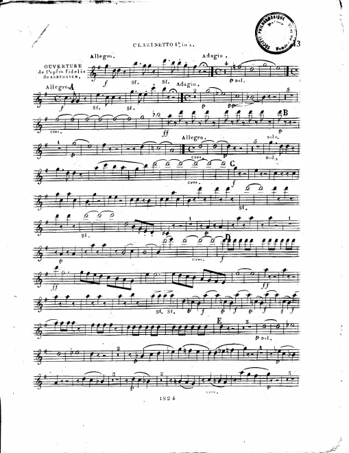 Clarinet 1, 2 (A)