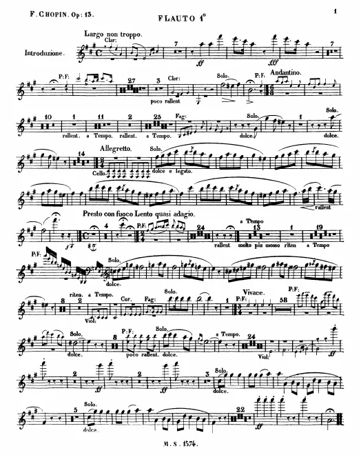 Flute 1, 2