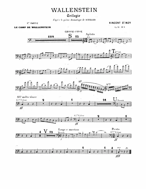 Bass Drum, Cymbals, Triangle