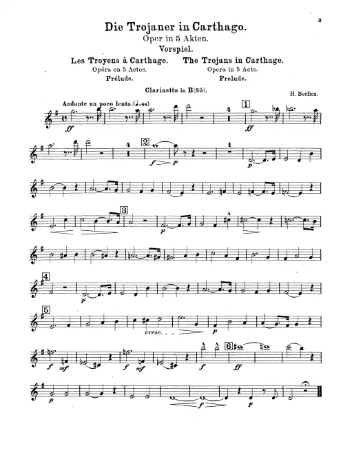 Clarinet, Bass Clarinet (B)