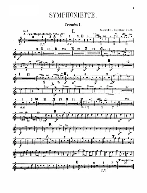 Trumpet 1, 2 (A/B)