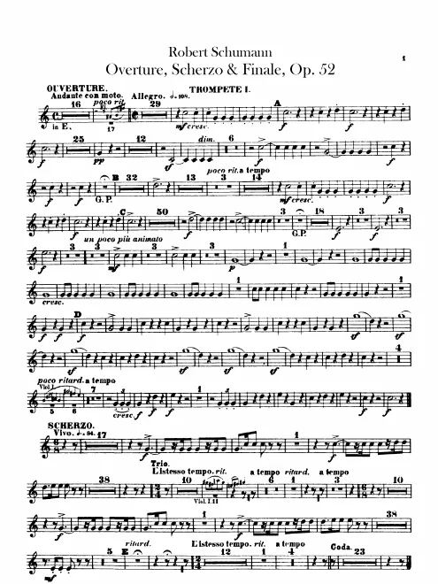 Trumpet 1, 2 (in E, A)