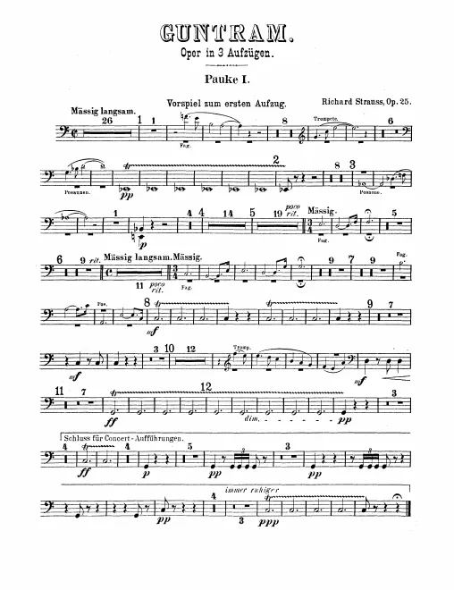 Timpani 1, 2