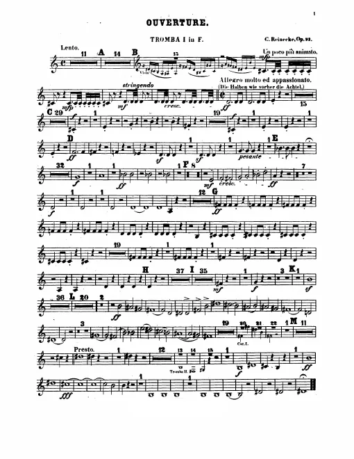 Trumpet 1, 2 (F)