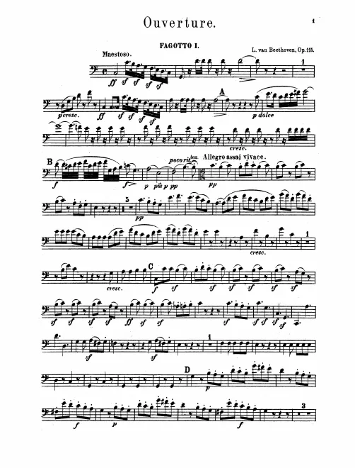 Bassoon 1, 2 (C)