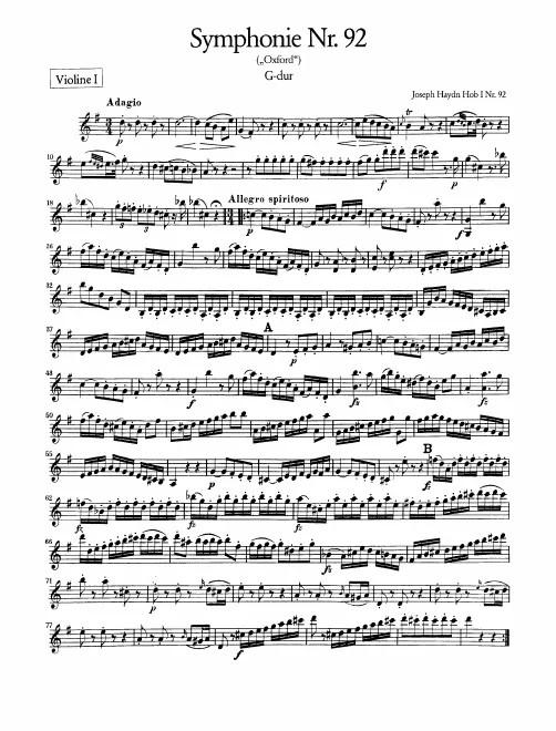 Violins I