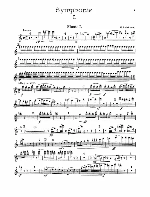 Flute 1, 2, 3/Piccolo
