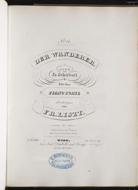 11. Der Wanderer (S.558/11)