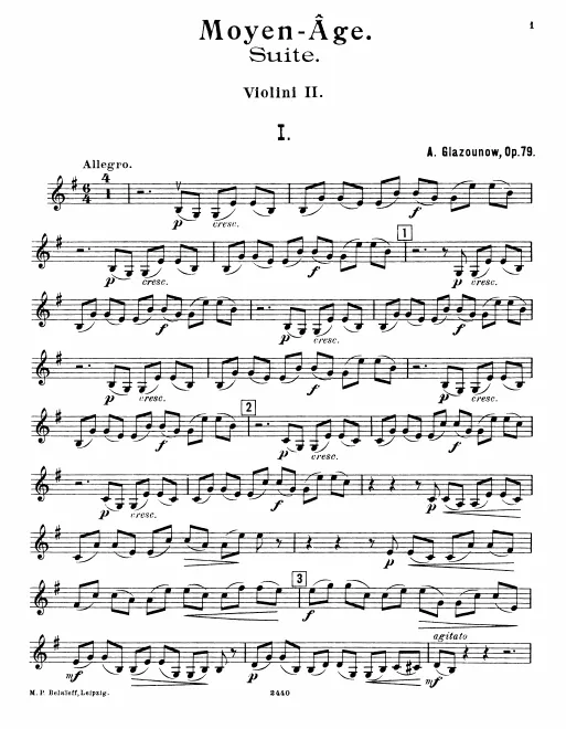 Violins II