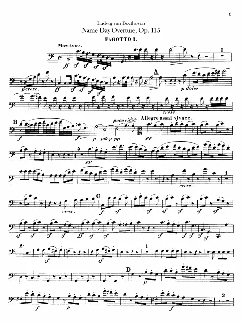 Bassoon 1, 2
