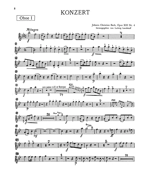 Oboe 1, 2