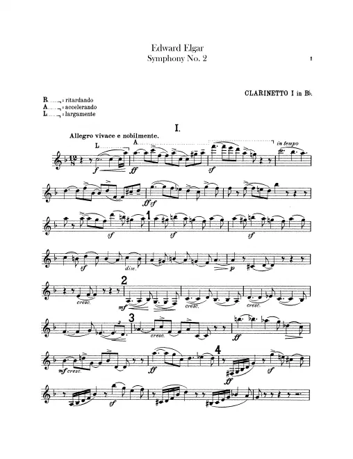 Clarinet 1, 2, Bass Clarinet (B)