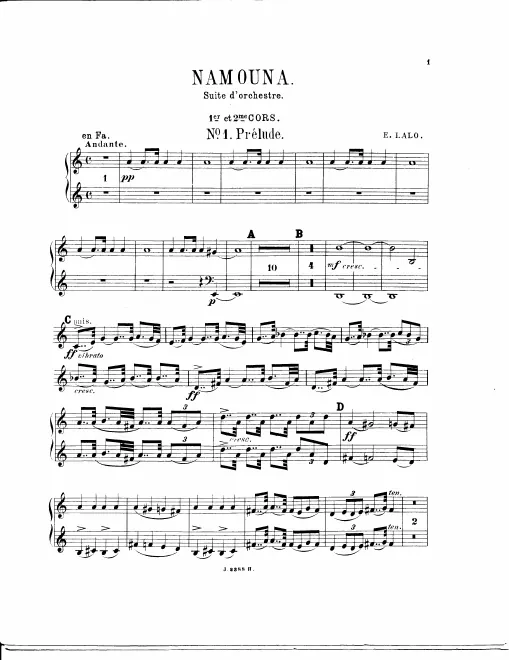 Horn 1/2 (F/E), 3/4 (F/E)