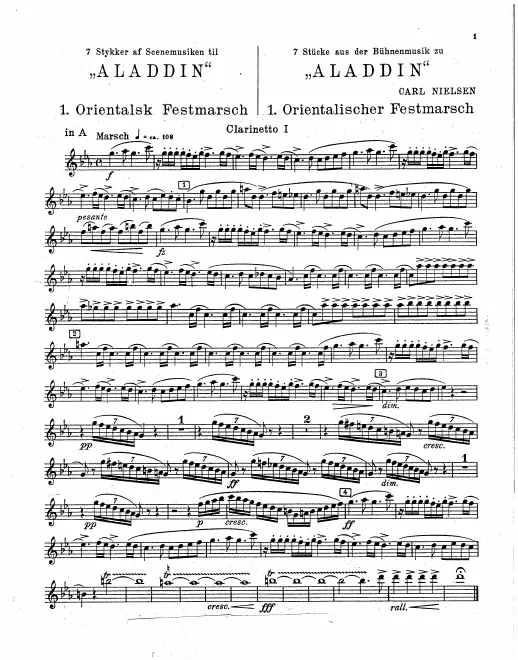Clarinet 1 (B/A)