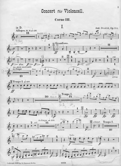Horn 3 (D/C/E)