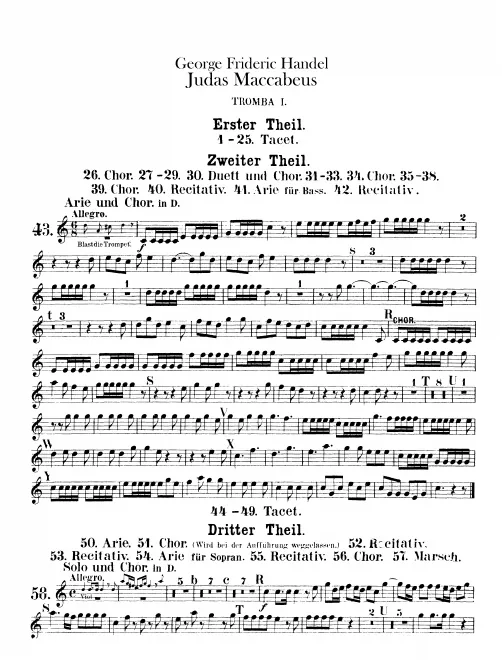 Trumpet 1, 2, 3 (D)