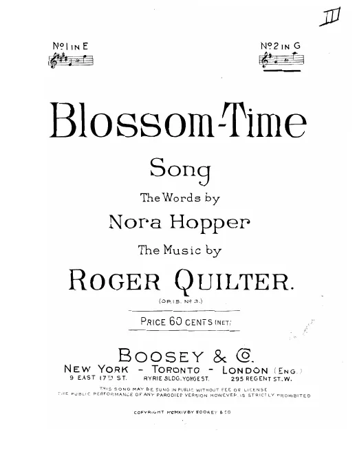 3. Blossom Time