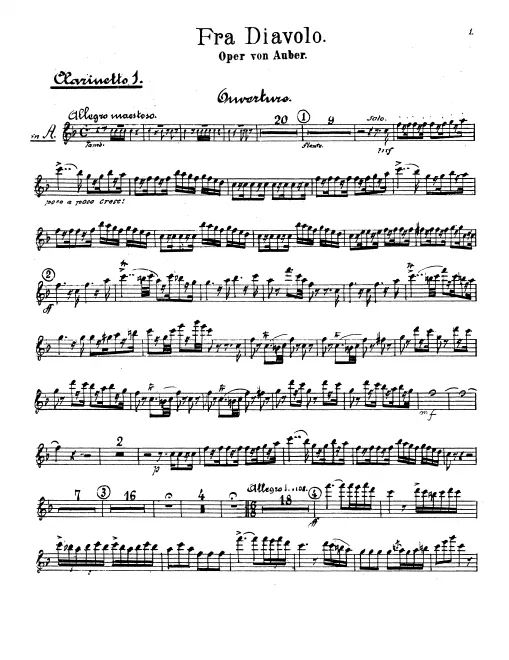 Clarinet 1