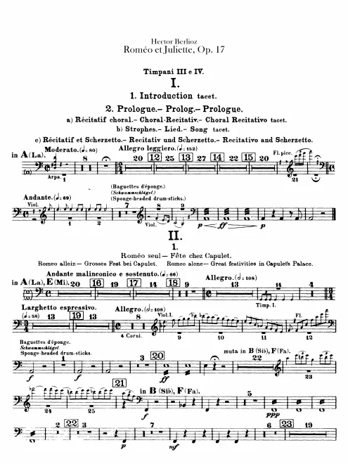 Timpani 3/4