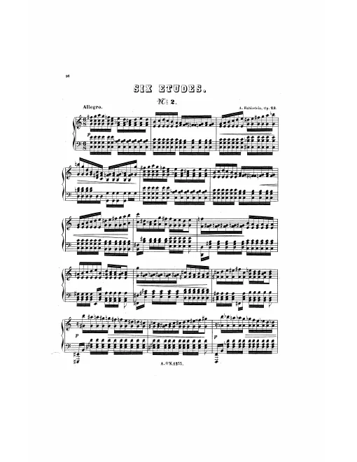 2. Etude in C major