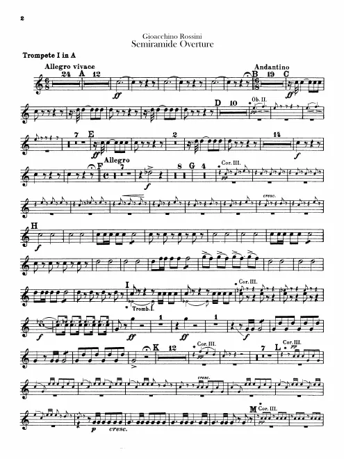 Trumpet 1, 2 (A)