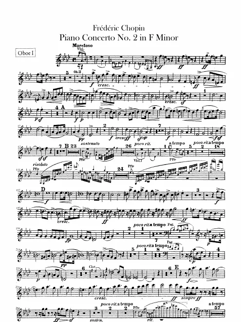 Oboe 1, 2