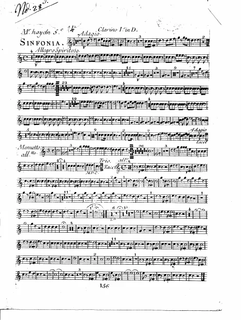 Trumpet 1, 2 (D)