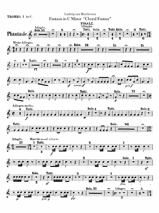 Trumpet 1, 2 (C)