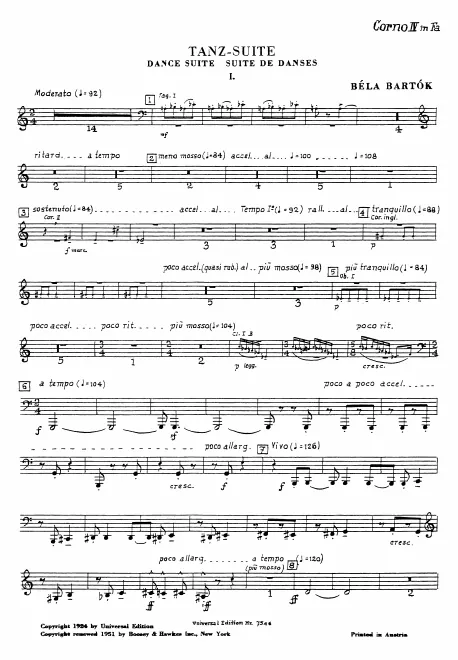 Horn 4 (F)